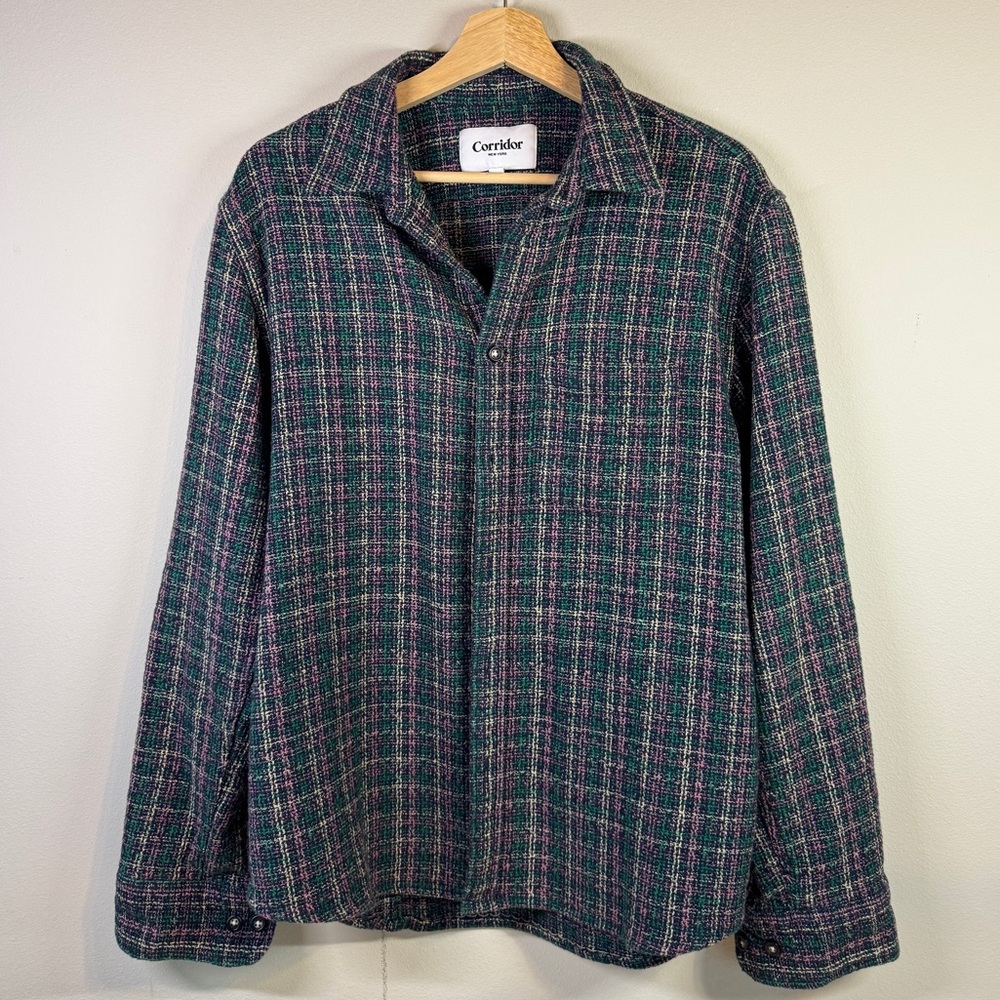 Corridor Plaid Long Sleeve Shirt